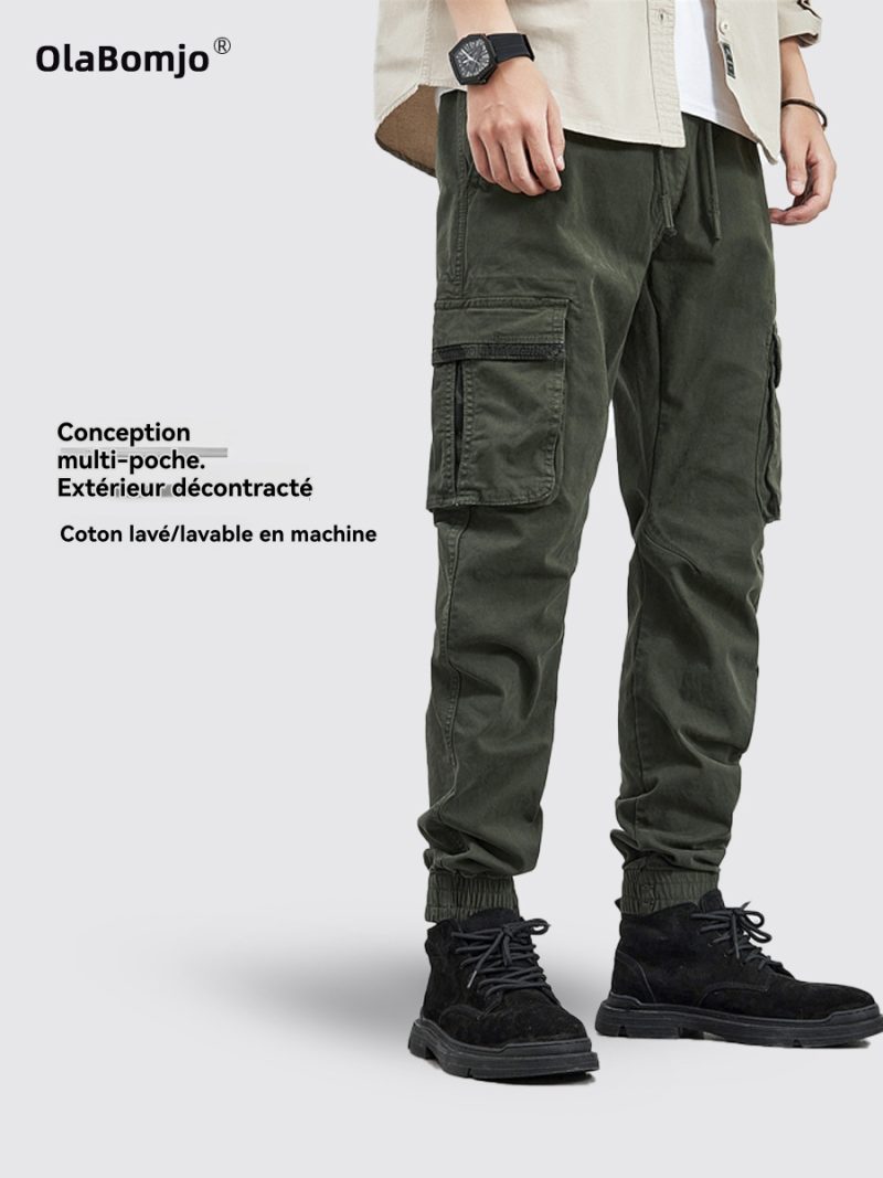 PantalonsPantalon Cargo Coupe Straight Homme Homme Homme