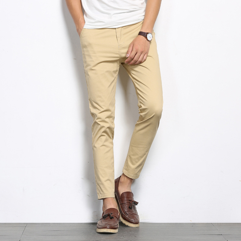 PantalonsPantalon Chino Coupe Slim En Coton Homme Homme Homme