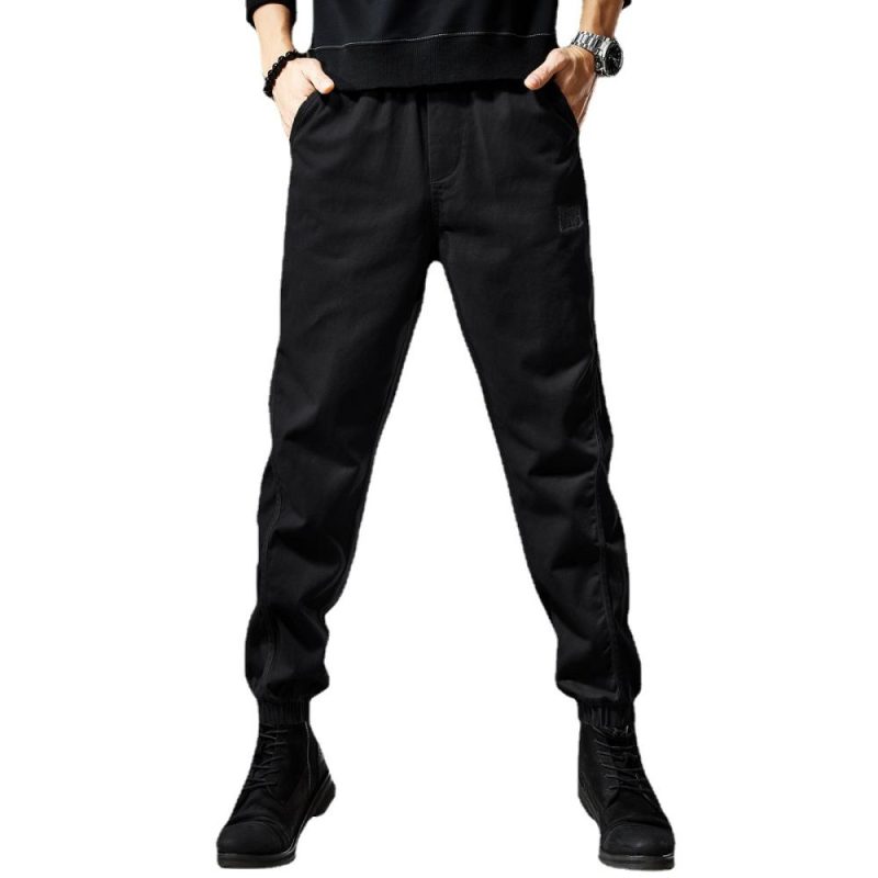 PantalonsPantalon Jogger En Toile De Coton Stretch Homme Homme Homme